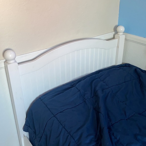 Pottery Barn Kids Other White Twin Trundle Bed Poshmark